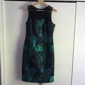 Liefsdottir Metallic Floral Shift dress